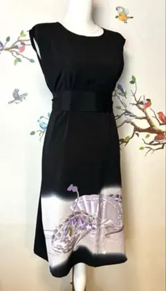 着物　留袖　リメイク　ワンピース