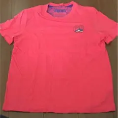 プーマ 赤 Tシャツ Lサイズ