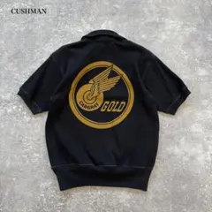 【CUSHMAN】 クッシュマン 半袖スウェット ワッペン フライングホイールのサムネイル