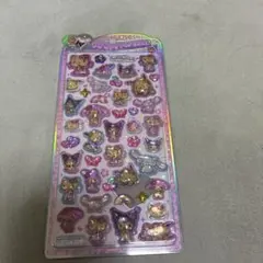 サンリオうるちゅるポップシール　マイメロ　キティ　シナモン　日焼けキティ