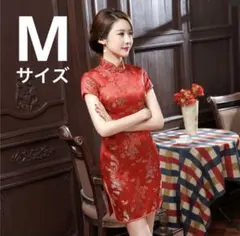 チャイナ服 チャイナドレス 衣装　コスプレ コスチューム 赤 イベント