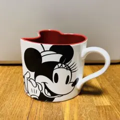 Disney Francfranc ミニーマウス ハート型マグカップ