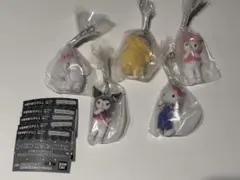 5種コンプリート　サンリオキャラクターズ　ミニチュアチャーム　ライブキャラクター