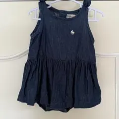 POLO Baby デニムロンパース 70 バースデイ