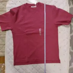 ユニクロ　オーバーサイズクルーネックＴ　13Red　Sサイズ