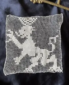 ★アンティーク*フランス*フィレレース★獅子/キメラ