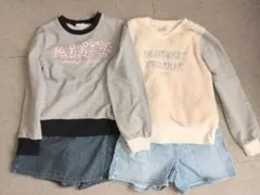 値下げ！冬服　女の子　冬　150　まとめ売り　トップス　ボトムス　トレーナー
