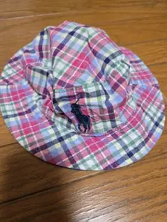 ポロ・ラルフ・ローレン バケットハット リバーシブル