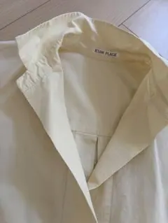 R'IAM PLAGE スキッパーシャツ 半袖 イエロー　24SSのサムネイル