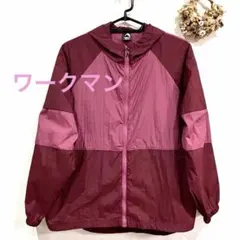 ワークマン　FieldCore マウンテンパーカー ボルドー系 L