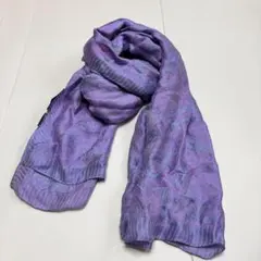 【美品】ETRO エトロ ペイズリー柄 ストール パープルのサムネイル