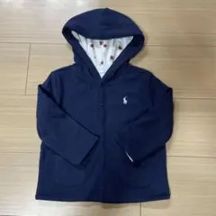 ラルフローレン　18Ｍ　ネイビー フード付き トレーナー
