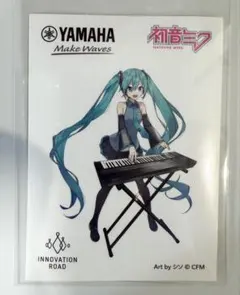 初音ミク ステッカー YAMAHA イノベーションロード