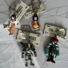 【未使用品】ファイナルファンタジーIXフィギュアキーホルダー4種