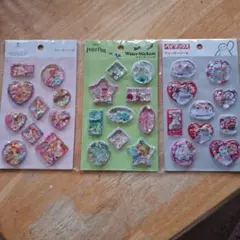 ディズニーウォーターシール3枚