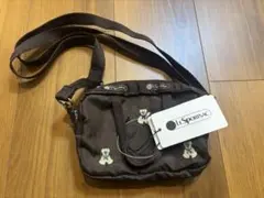 【タグ付き】　LeSportsac クマ刺繍 ショルダーバッグ