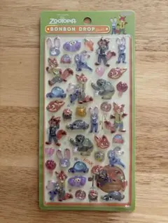【即日発送】正規品　ボンボンドロップシール　ズートピア
