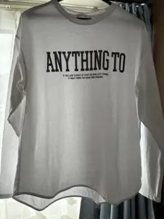AMERICAN HOLIC 長袖Tシャツ L ホワイト