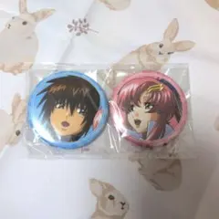機動戦士ガンダムSEED FREEDOM アニメイト特典 キラ&ラクス 缶バッジ