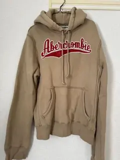 Abercrombie ベージュ パーカー Mサイズ