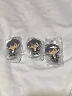 大倶利伽羅　ラバーストラップ 3個セット