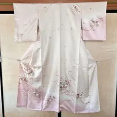 【専用】振袖と帯揚げ（総絞り赤）おまとめ 薄ピンク　やまと　成人式 専用】振袖と帯揚げ（総絞り赤）おまとめ 薄ピンク やまと 成人式