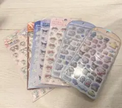 コットンパフィー ボンボンドロップシール シール 6枚セット サンリオ シナモン