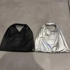 MM6 Maison Margiela ジャパニーズバッグ ミニシルバーブラックのサムネイル