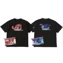 ポケモン ルビー・サファイア TシャツLサイズ＋ピンバッジセット ポケモンルビー・サファイアTシャツLサイズ＋ピンバッジセット
