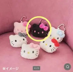 【即日発送】ハローキティ フェイス形マスコットホルダー サンリオ