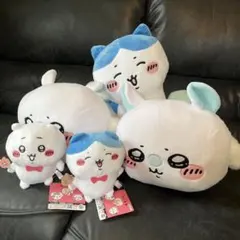 ちいかわ／ぬいぐるみ 5点セット