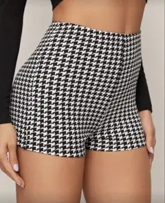 Firerie フォームフィット 千鳥格子 ショートパンツ