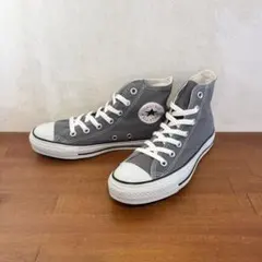 美品　コンバース　オールスター　24.0センチ　チャコール　キャンバス