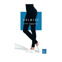 BELMISE スリムレギンス M-L ブラック