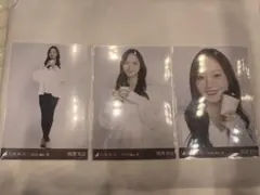 乃木坂46 梅澤美波 生写真 14thBD ライブT 白シャツスキニーデニム