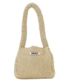 新品未使用】nknit ンニットkirakira knit bag シルバー - メルカリ