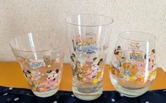 【ダッフィー　スプリングヴォヤッジ　ホテルミラコスタ　グラス3点　未使用】※レアのサムネイル
