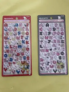 【正規品】新作ボンドロ キティmoji 文字 サンリオ アルファベット２枚