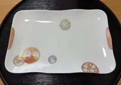 深川製磁 八角大皿 寿赤絵 - メルカリ