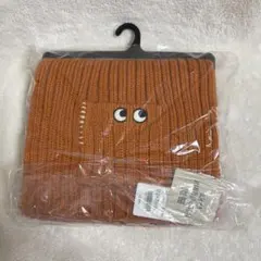 新品【ユニクロ マフラー アニヤハインドマーチ】コラボ オレンジ