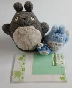 となりのトトロ　ぬいぐるみ　まとめ売り　となりのトトロ　レターセット　アップリケのサムネイル