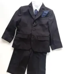 美品 AmyFam スーツ フォーマル4点セット 120 ブラック