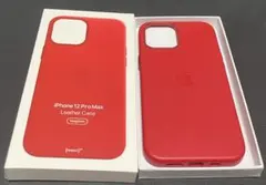 新品未開封-互换品iPhone 12ProMax Leather Caseのサムネイル
