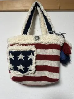 アメリカ国旗デザイン トートバッグ