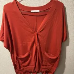 chocol raffine robe カーディガン レッド F