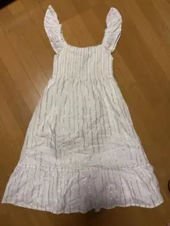 【GAPキッズ】白いワンピース XL (12)