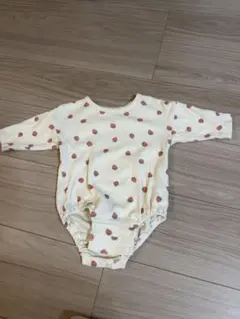 いちご柄ロンパース 60~70