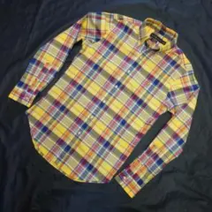 ラルフローレンオックスフォードBD 長袖 シャツ チェック