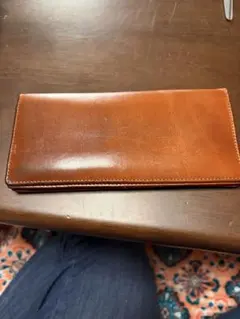 ブラウンレザー 長財布