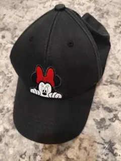 【adidas×Disney】アディダス ミニーマウス コラボ キャップ 黒